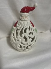 Lenox Merry And Bright Santa Lit Figurine NEW IN BOX