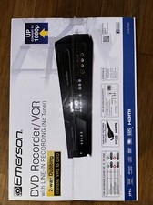 Emerson Zv427em5 Dvd Recorder Vcr Combo Player 1080p Remote Transfer Vhs Dvd~new