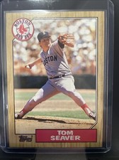 1987 Topps #425 Tom Seaver Boston Red Sox HOF