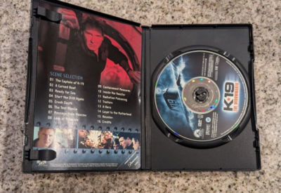 K-19 The Widowmaker DVD Harrison Ford Widescreen Liam Neeson VG