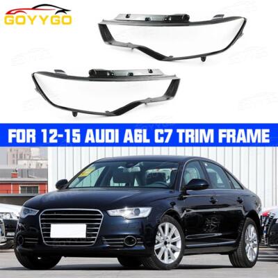Autoscheinwerfer Innenrahmen Frontscheinwerfer Dekor Für Audi A6 C7 2012-2015