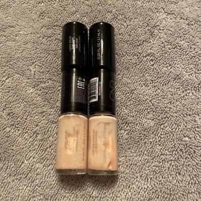 2 CND Vinylux 2-in-1 Long Wear Nail Polish & Top Coat 0.125oz #195 NAKED NAIVETE