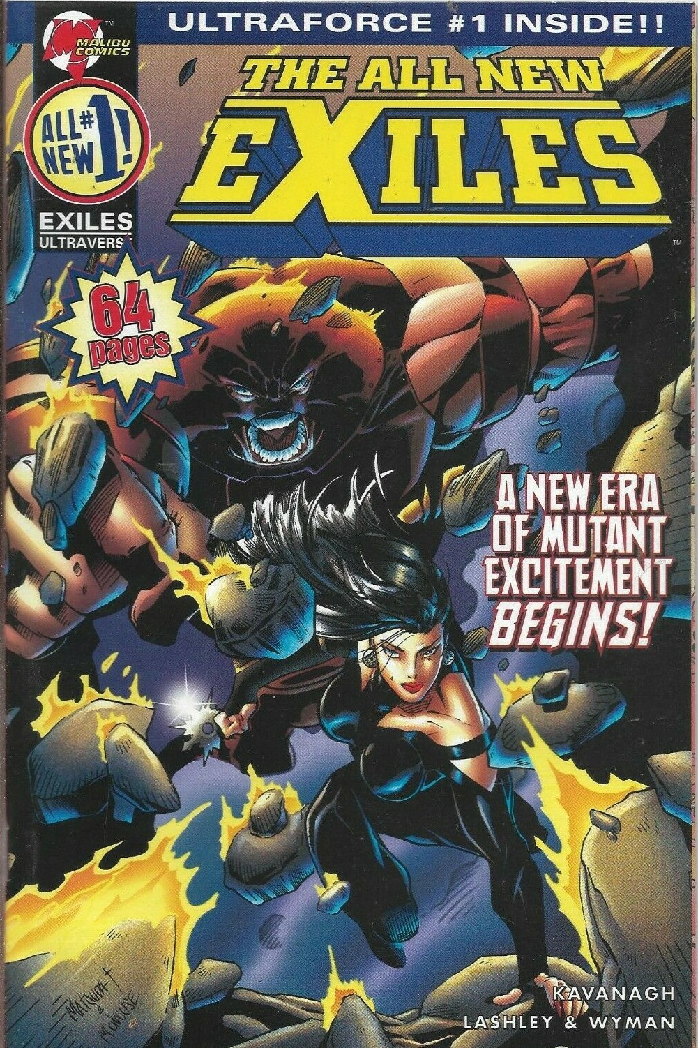 ALL NEW EXILES (1995) #1 B - Back Issue (S)