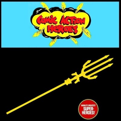 Mego Aquaman Trident Custom For Comic Action Heroes 3.75  Action Figure