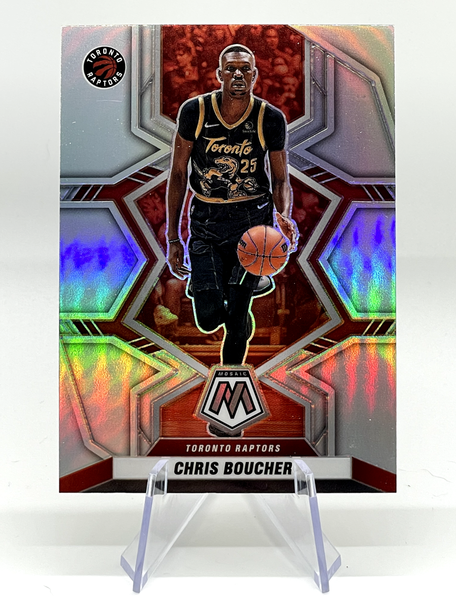 Chris Boucher 2021-22 Panini Silver Mosaic #113 Toronto Raptors
