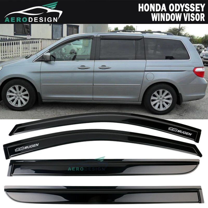 For 08-10 Honda Odyssey Window Visor Rain Guard Shade Acrylic Deflector Sun Vent - Imagem 2 de 4