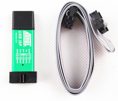 1PCS Mini USBISP USBASP Programmer Aluminum for 51 ATMEL AVR NEW CA