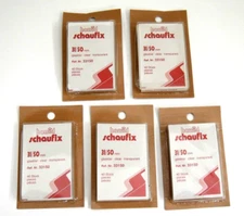 Hawid Schaufix Clear Stamp Mounts 31/50 Five Packs of 40 Large Eisenhower (m13)