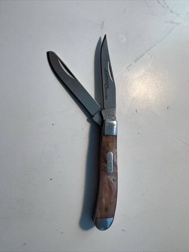 Navaja de Bolsillo Imperial Schrade IMP13 Imperial 2 Hojas, Acero Inoxidable Foto 2 de 4