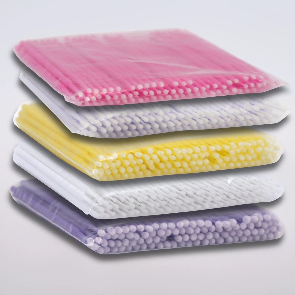 36x SET 1mm+1,5mm+2mm Minipinsel Lacktupfer Microbrush Microstäbchen