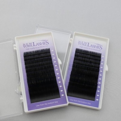Flat Lashes Ellipse Eyelash Extension B curl + J curl 7-15 mix