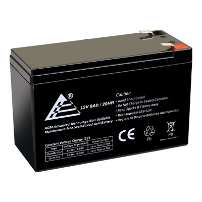ExpertBattery 12V 9Ah Battery APC ES BE 550G