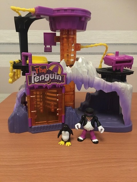 imaginext penguin lair