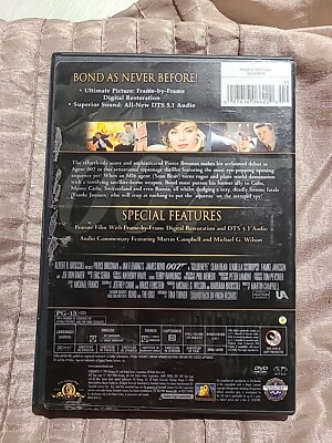 007 Goldeneye (DVD) Pierce Brosnan, Famke Janssen 27616066220| eBay