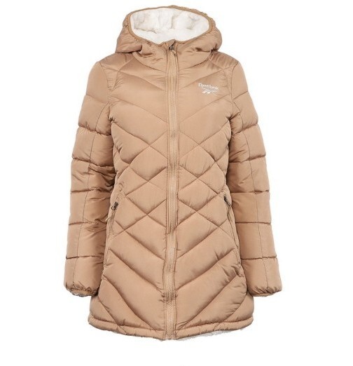 Reebok Women's Winter Jacket Reversible Sherpa-Lined Puffer Jacket/Coat  Medium