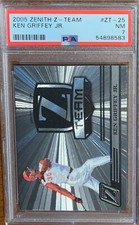 2005 Zenith Z Team Baseball #ZT25 Ken Griffey PSA 7 POP 1 none higher