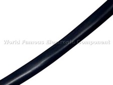Image of 3.3Ft (1m)- H2G0.75BK 3/4" Black Glossy Polyolefin 2:1 Heat Shrink Tubing, USA