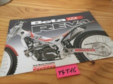 Beta Trial Rev-3 125 250  brochure catalogue moto prospectus publicité prospekt