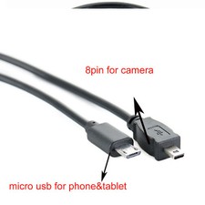 OTG CABLE for pentax Optio 50 550 555 60 750z A10 A20 A30 E10 M10 M20 M30 MX MX4