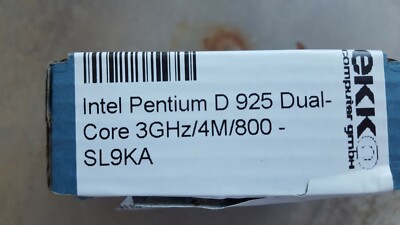 Intel Pentium D 925 Dual core 3GHz 4M800 SL9KA