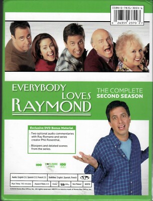 Everybody loves Raymond シーズン2 Everybody Loves Raymond *Complete Second Season* (5-Disc Set) | eBay