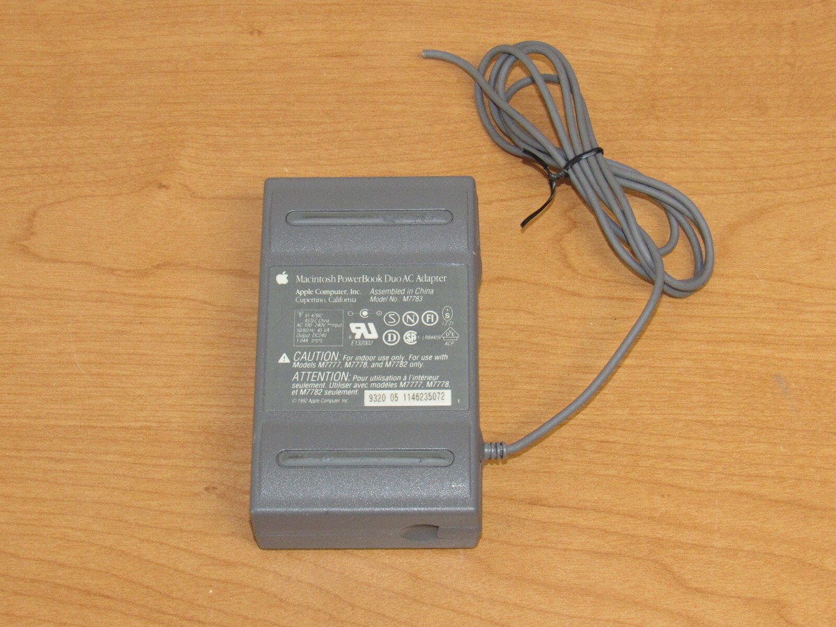 PowerBook Duo AC Adapter 【公式通販】