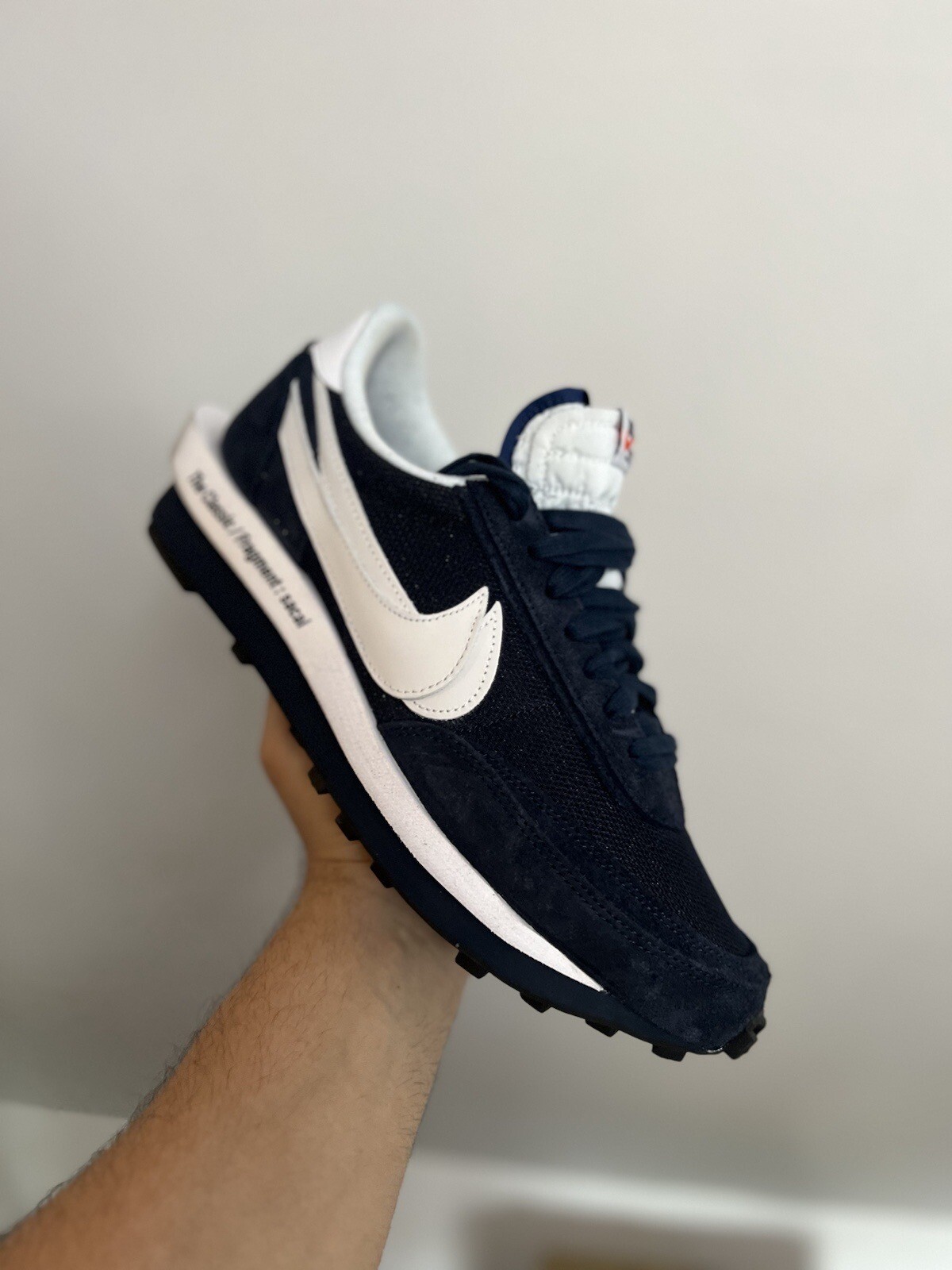 SACAI X NIKE Nike LD Waffle x Sacai Fragment "Blue Void" UK 11 US 12 indossate una volta