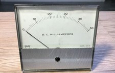 Triplett DC Milliamperes Model 420-G 0-50 PSI