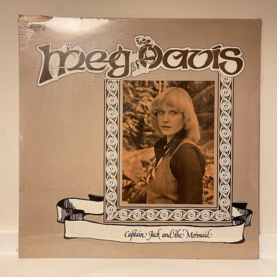 Meg Davis - Captain Jack and the Mermaid folk Vinyl 1979 Rare Sealed