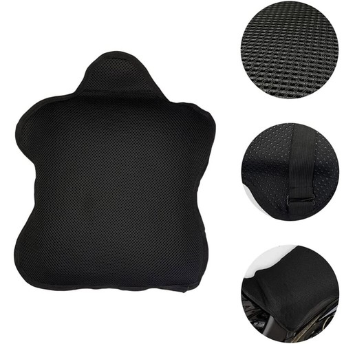 Comfort Gel Seat Cushion Air Motorbike Pillow Pad Cover Universal Mat Motorcycle - Picture 5 of 13