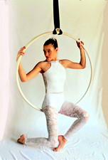 Aerialist Dance Costume Adult Large AL Unitard Catsuit Leotard Aerial Silk Lyra