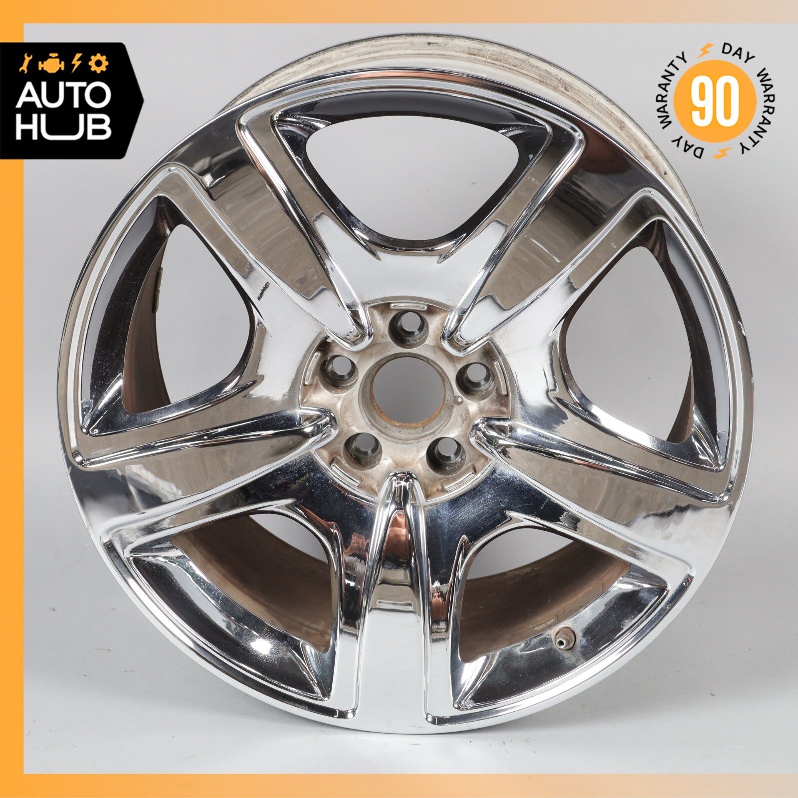 Bentley Continental Flying Spur GTC 9 x 19 19" Wheel Rim Chrome 3W0601025AL OEM