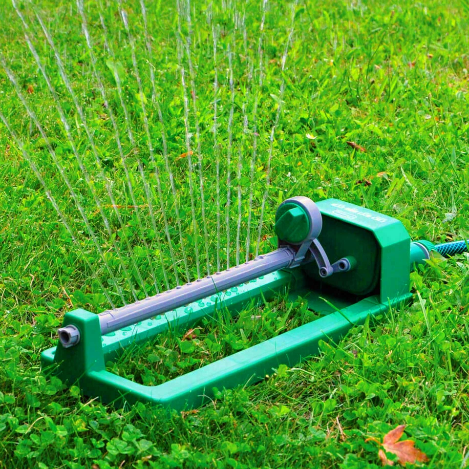 GARDEN SPRINKLER OSCILLATING 4 POSITION WITH 18 HOLES HEAVY DUTY BY KINGFISHER - image 3 of 3