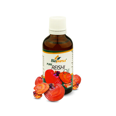 Zertifiziertes Bio CO2 extrahiertes Reishi Sporenöl 50ml Biopurus
