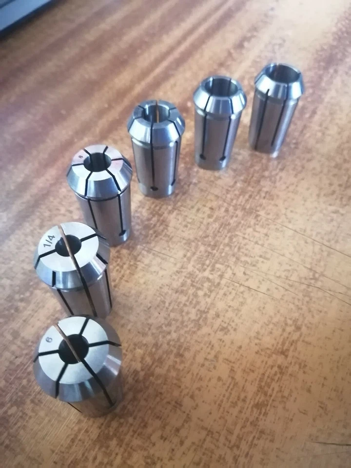 Freud Router Collet Set of 6 Collets (6mm, 8mm,12mm, 1/4", 3/8",1/2") - Image 4 of 4