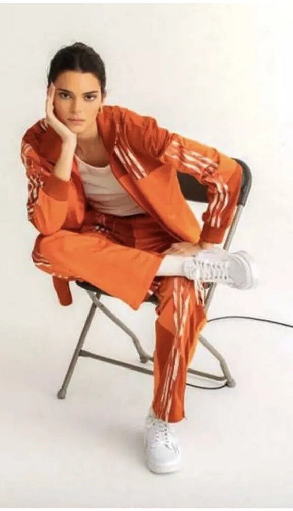 adidas Danielle Cathari Firebird Track Jacket Womens Fox Red