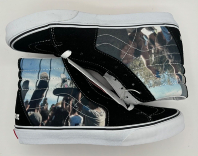 VANS X MOCA SK8 HI SNEAKERS MUSEUM OF CONTEMPORARY ARTS - M-9 W