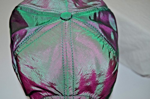 VTG AT&T Metallic Llame antes de cavar Sombrero de béisbol Snapback que cambia de color - Imagen 8 de 10