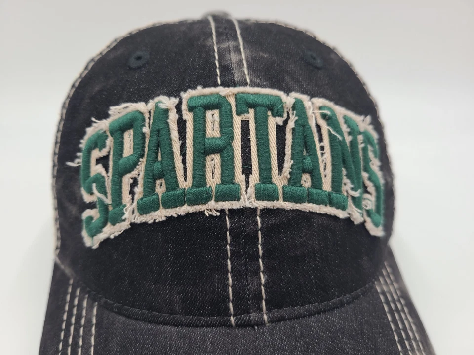 Michigan State University Spartans Zephyr Mesh Trucker Snapback Hat Cap Men NCAA - Image 4 of 4