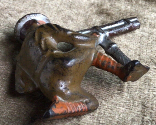 Barclay Manoil Cast Iron Belt Fed Machine Gunner 1930s Vintage - Picture 4 of 4