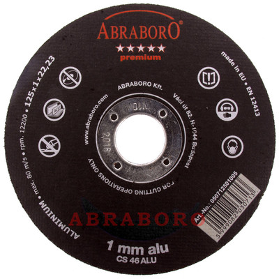 1 premium Trennscheibe f. Aluminium Ø 125x1x22,23 mm Alu Buntmetall Kupfer 1,0 1