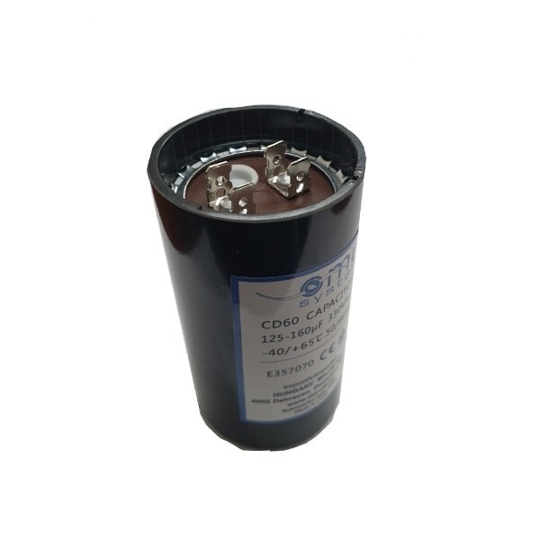 Condensateur de démarrage CDI 125-160UF pour résoudre le blocage du moteur 330VAC
