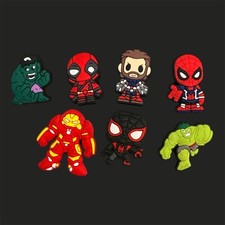 Marvel Croc charms Jibbitz bundle 3 7pc 