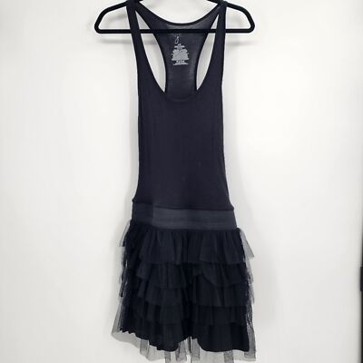miley cyrus black mini dress Azura floral-appliqué mini dress in Black, XL / Black
