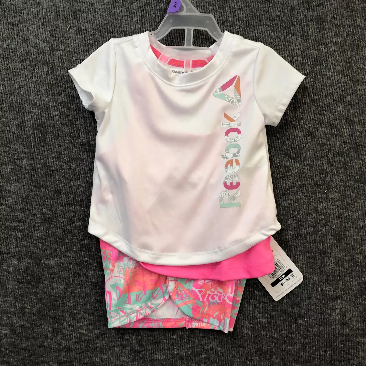 Toddler sales reebok shirt