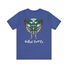 Outlaw Surf Skeleton Sittin Pretty T-Shirt