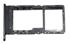 OEM HONOR PLAY 20 REPLACEMENT BLACK MICRO SD DUAL SIM CARD HOLDER TRAY