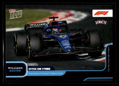 Nyck De Vries 2022 Topps Now F1 #56 RC 