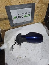 03-09 Nissan Micra K12 N/s Passenger Door Mirror Wing Mirror Dark Blue