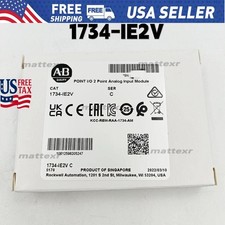 New Allen-Bradley 1734-IE2V 2 Point Analog PLC Input Module 1734IE2V US Free Tax